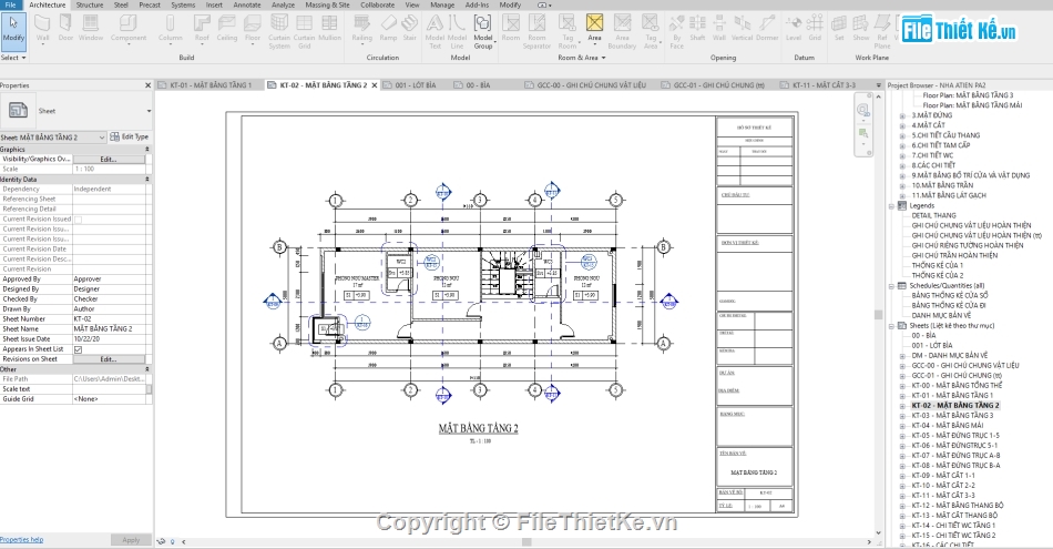 Nhà phố hiện đại 3 tầng,công trình revit 3 tầng 5x14.5m,mẫu công trình revit,Nhà phố 3 tầng đẹp,bản vẽ nhà phố 3 tầng