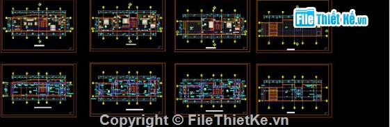 Nhà phố,nhà phố 3 tầng,file cad nhà phố 3 tầng