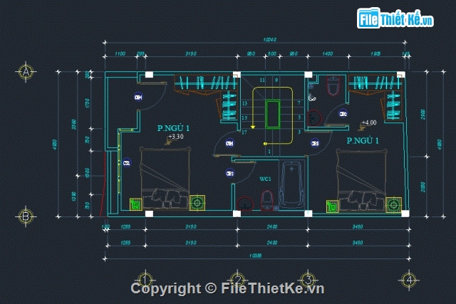 thiết kế nhà phố,thi công,Nhà phố 2 tầng