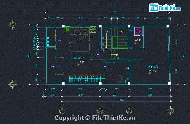 thiết kế nhà phố,thi công,Nhà phố 2 tầng