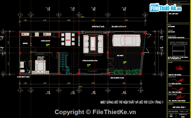 BẢN VẼ THIẾT KẾ NHÀ PHỐ,DỰ ÁN NHÀ PHỐ,MẪU SEN JDPAINT ĐẸP