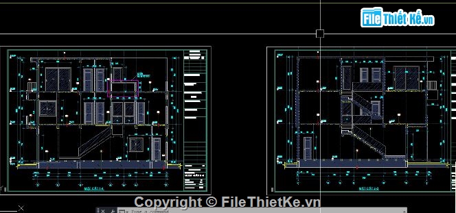 nhà phố 3 tầng,file cad nhà phố 3 tầng,nhà phố 3 tầng cad,cad nhà phố 3 tầng