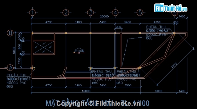 3 tầng,mặt tiền xiên,5x20m,nhà phố 3 tầng mặt tiền 5m,bản vẽ nhà phố 3 tầng