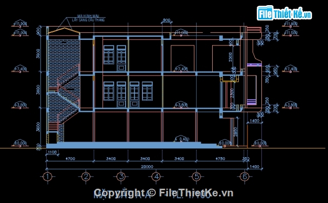 3 tầng,mặt tiền xiên,5x20m,nhà phố 3 tầng mặt tiền 5m,bản vẽ nhà phố 3 tầng