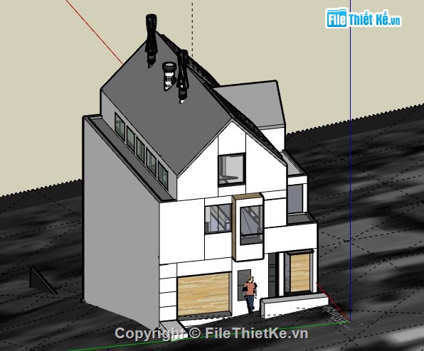 Nhà phố 3 tầng,sketchup Nhà phố 3 tầng,Nhà phố 3 tầng  File sketchup,model sketchup  Nhà phố 2 tầng,model sketchup nhà phố 3 tầng