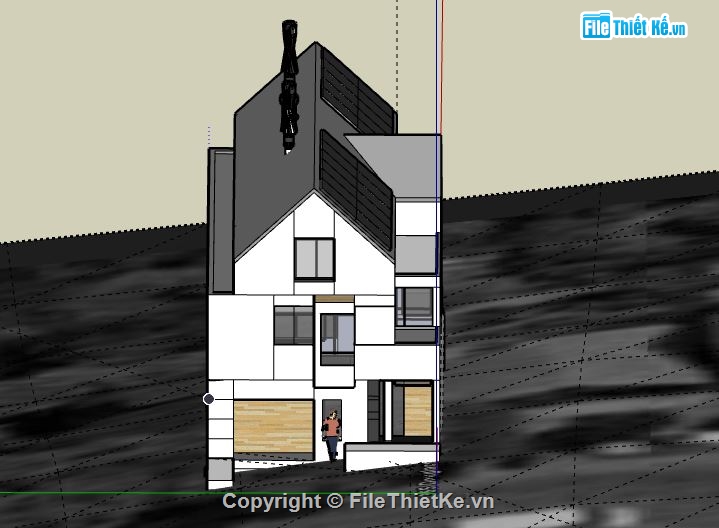 Nhà phố 3 tầng,sketchup Nhà phố 3 tầng,Nhà phố 3 tầng  File sketchup,model sketchup  Nhà phố 2 tầng,model sketchup nhà phố 3 tầng