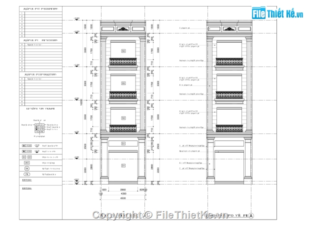 nhà 4 tầng,Nhà phố 4 tầng,bản vẽ nhà phố 4 tầng,nhà 4 tầng 4.5x17.8m,bản vẽ kèm phối cảnh nhà phố 4 tầng