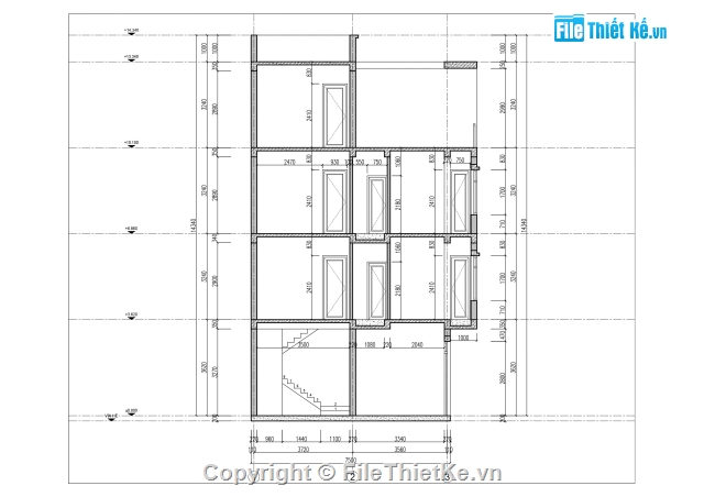 Nhà phố 4 tầng,nhà phố 4 tầng có phối cảnh su,bản vẽ nhà phố 4 tầng,cad nhà phố 4 tầng,mẫu nhà phố 4 tầng 5.5x7.5m,su nhà phố 4 tầng