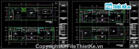 Nhà phố 4 tầng,cad nhà phố 4 tầng,file cad nhà phố 4 tầng