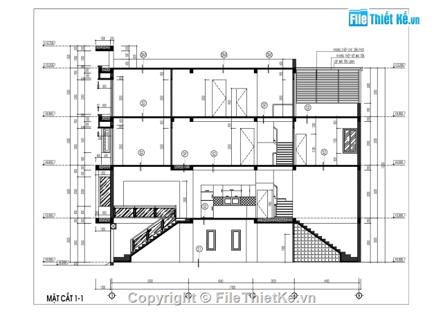 Nhà phố 4 tầng,bản vẽ nhà phố 4 tầng,bản vẽ nhà phố 4 tầng 5x18m,nhà 4 tầng