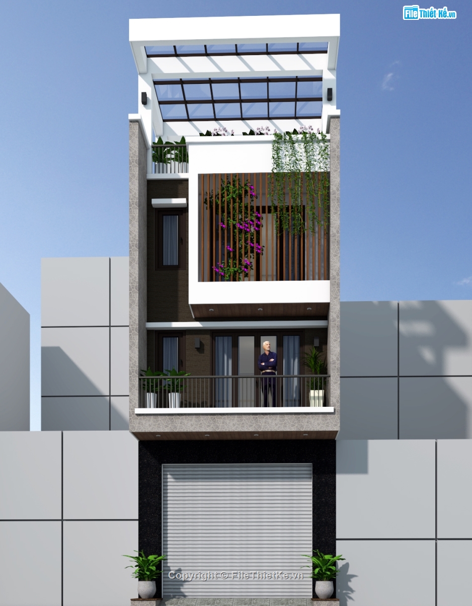 bản vẽ nhà phố 4 tầng,mẫu nhà phố 4 tầng,thiết kế nhà phố 4 tầng,file su nhà phố 4 tầng
