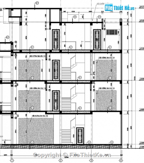 Nhà phố 4 tầng,cad nhà phố 4 tầng,file cad nhà phố 4 tầng,nhà phố 4 tầng cad