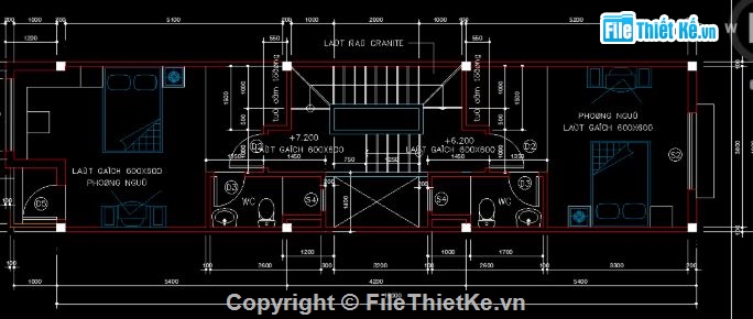 nhà phố 4 tầng,cad nhà phố 4 tầng,nhà phố 4 tầng file cad