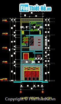 nhà 4 tầng,mẫu nhà phố 4 tầng đẹp,nhà phố kích thước 5 x 20m,nhà phố,công trình nhà dân