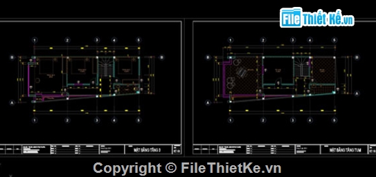 Nhà phố 4 tầng,Nhà phố,cad nhà phố 4 tầng,nhà phố 4 tầng file cad