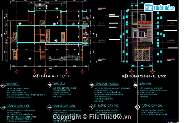 Nhà phố 1 trệt 1 tầng 1 tum,bản vẽ nhà phố 4.5x15m full,Mẫu nhà phố 2 tâng 1 tum,Bản vẽ cad nhà phố 2 tâng 1 tum,NHà phố 2 tầng 1 tum 4.5X15m