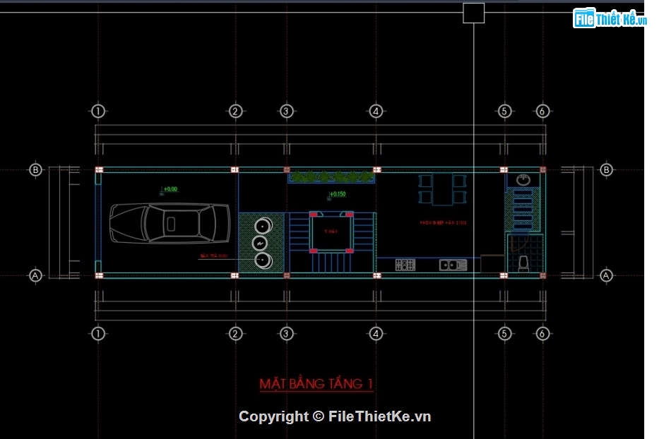 Bản vẽ nhà phố 5 tầng 1 tum,nhà phố 5 tầng 1 tum,File sketchup nhà phố 5 tầng,Mẫu nhà phố mặt tiền 4.5m cao 6 tầng,Mẫu nhà phố 6 tầng