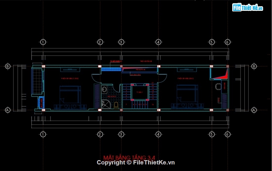 Bản vẽ nhà phố 5 tầng 1 tum,nhà phố 5 tầng 1 tum,File sketchup nhà phố 5 tầng,Mẫu nhà phố mặt tiền 4.5m cao 6 tầng,Mẫu nhà phố 6 tầng