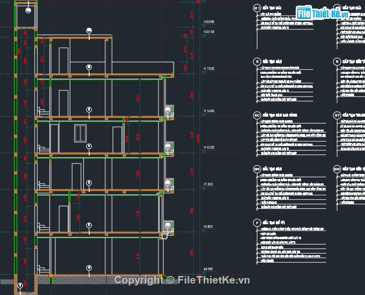 Nhà phố 5 tầng,file sketchup nhà phố 5 tầng,kiến trúc nhà phố 5 tầng,file cad nhà phố 5 tầng