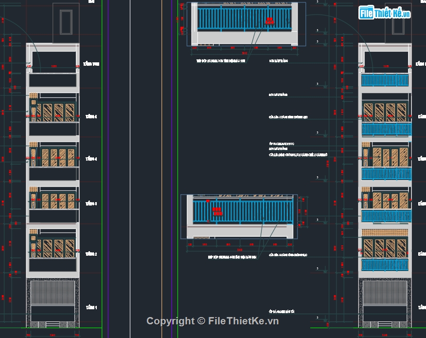 Nhà phố 5 tầng,file sketchup nhà phố 5 tầng,kiến trúc nhà phố 5 tầng,file cad nhà phố 5 tầng