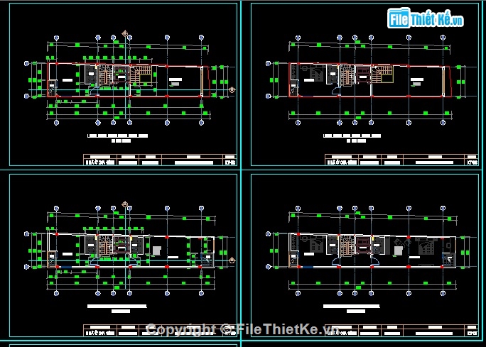 Nhà phố 5 tầng kích thước 4.2x20m,Bản vẽ Nhà phố 5 tầng kích thước 4.2x20m,Nhà phố 4x20m,Bản vẽ Nhà phố 5 tầng,File cad nhà phố 5 tầng