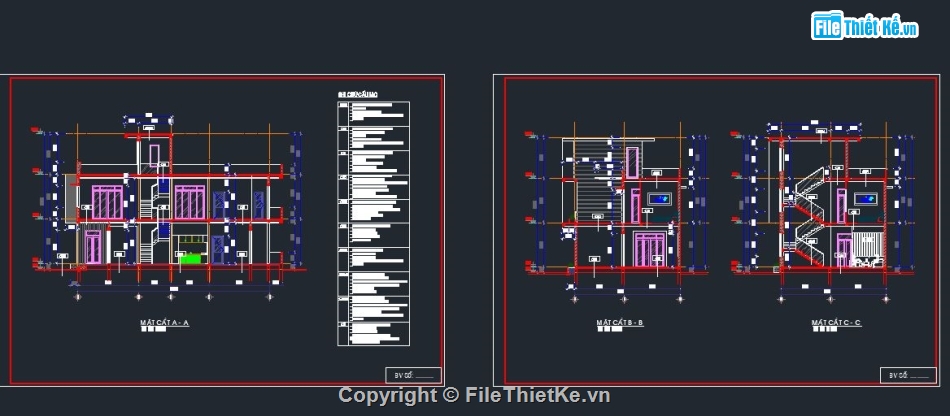 nhà phố 2 mặt tiền,Sketchup nhà phố 2 mặt tiền,nhà 8.5x15.5m,mặt tiền 5m