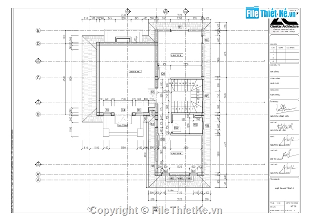 Nhà phố 2 tầng,bản vẽ nhà phố 2 tầng,bản vẽ cad nhà phố 2 tầng có phối cảnh,nhà phố 2 tầng 8.81x11.59m,nhà phố 2 tầng 8.8x11.6m