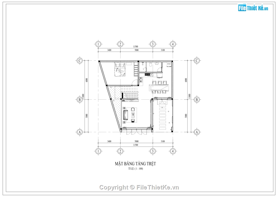 Revit nhà phố 2 tầng,nhà phố 2 tầng,file revit nhà phố 2 tầng