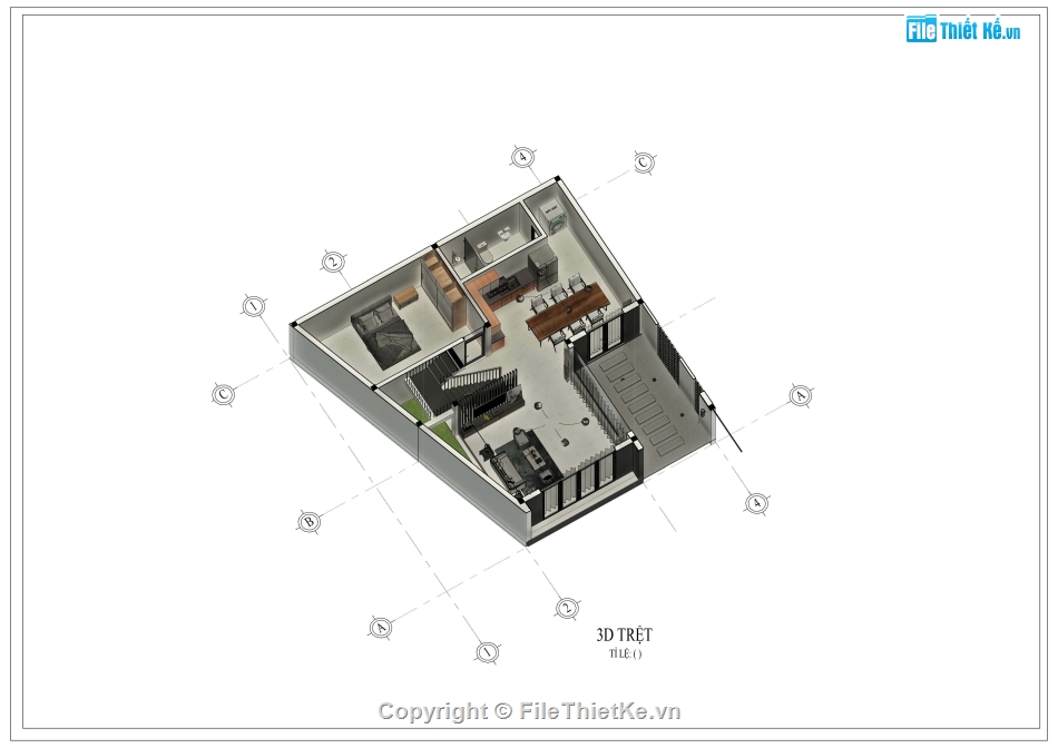 Revit nhà phố 2 tầng,nhà phố 2 tầng,file revit nhà phố 2 tầng