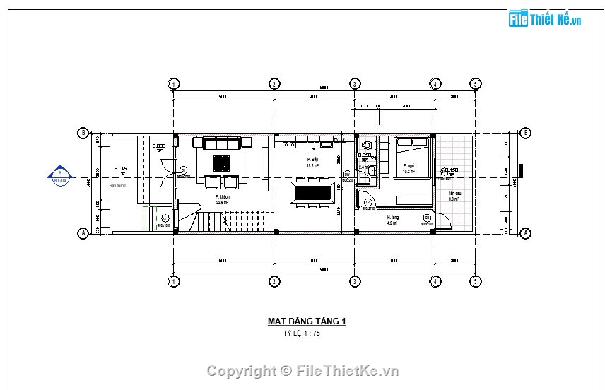 nhà phố đẹp,nhà kích thước 5 x 15m,nhà đẹp 1 tầng,nhà phố 1 tầng đẹp,nhà gác lửng 1.5 tầng,mẫu nhà gác lửng đẹp