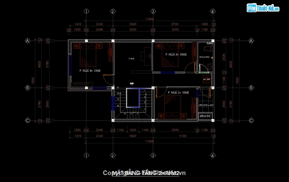 Nhà phố 2 tầng,nhà phố 2 tầng chữ L,File cad nhà phố 2 tầng,Thiết kế nhà phố 2 tầng,autocad nhà phố 2 tầng