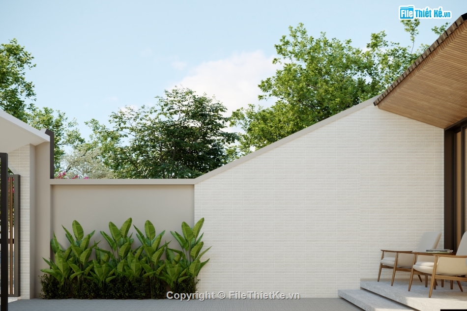 3dmax,Nhà phố,file sketchup,sketchup kiến trúc,file cad 3d,kiến trúc mái thái