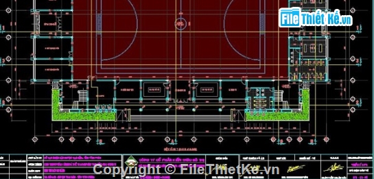 Nhà thi đấu đa năng,nhà thi đấu,cad nhà thi đấu,nhà thi đấu file cad