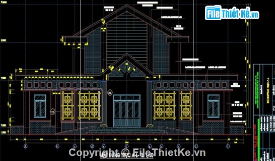 nhà văn hóa,cad nhà văn hóa,nhà văn hóa file cad,nhà văn hóa cad