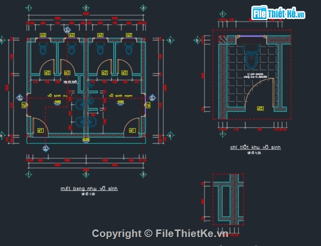 Nhà vệ sinh,nhà văn hóa thôn,Nhà văn hóa Autocad