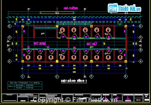 nhà vệ sinh công trường,nhà vệ sinh,cad nhà vệ sinh,kiến trúc nhà vệ sinh,kết cấu nhà vệ sinh