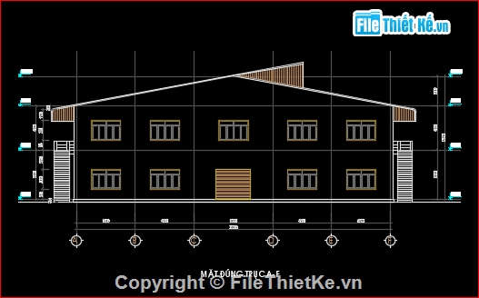 Nhà xưởng 2 tầng,Nhà xưởng 2 tầng khẩu độ 32m,Nhà xưởng 2 tầng 1500m2,Nhà kho 2 tầng,Nhà xưởng kết cấu thép 32x45m