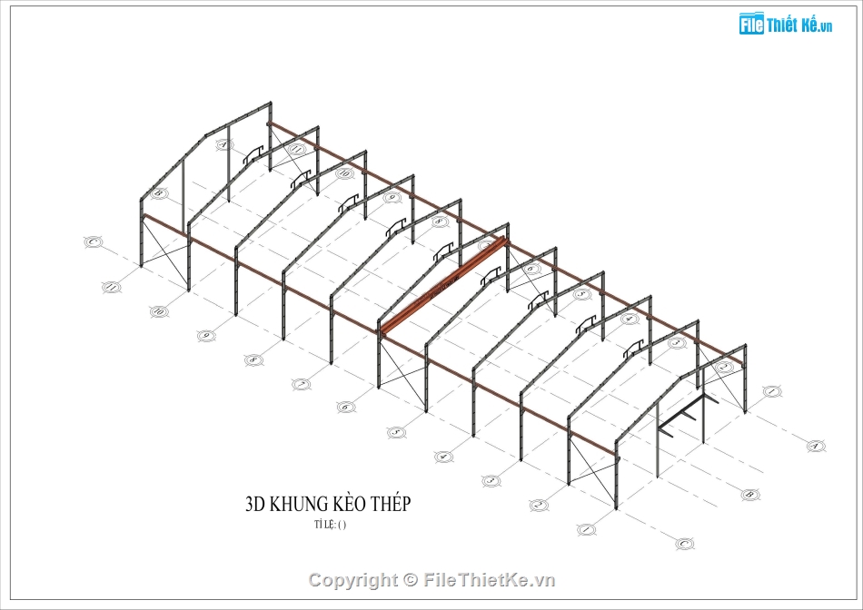 cad nhà xưởng khung zamil,Nhà xưởng 1 tầng,Nhà xưởng 20x60m,bản vẽ nhà xưởng,nhà xưởng khung thép