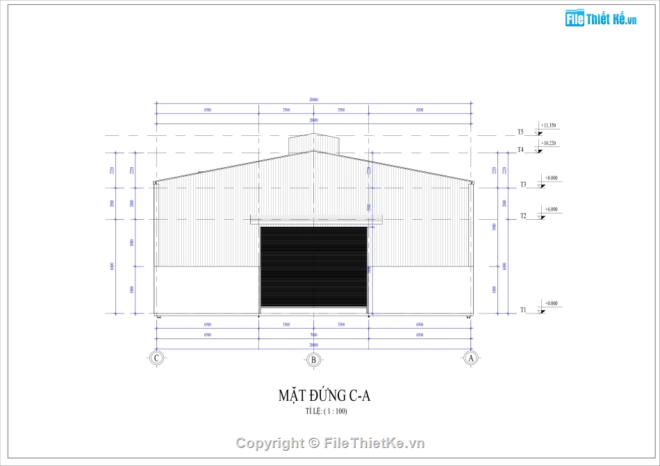 cad nhà xưởng khung zamil,Nhà xưởng 1 tầng,Nhà xưởng 20x60m,bản vẽ nhà xưởng,nhà xưởng khung thép