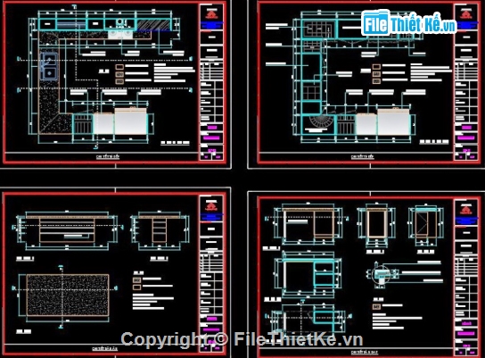 Nội thất,cad nội thất biệt thự,nội thất biệt thự cad