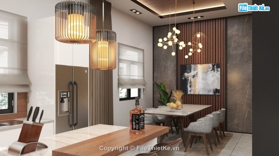 chung cư cao cấp,file sketchup nội thất chung cư,model su nội thất chung cư,mẫu nội thất chung cư