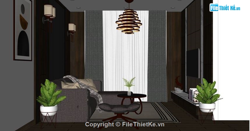 file sketchup phòng khách,phòng khách file sketchup,sketchup phòng khách,phòng khách model su,phòng khách hiện đại