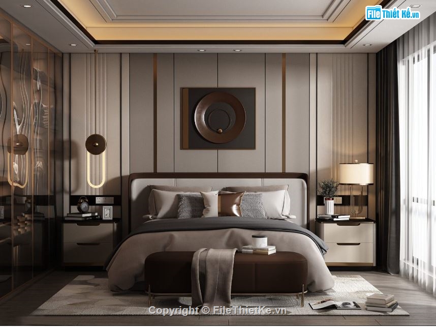 Nội thất phòng ngủ sketchup,sketchup nội thất phòng ngủ,phòng ngủ sketchup,nội thất phòng ngủ dựng sketchup,nội thất phòng ngủ