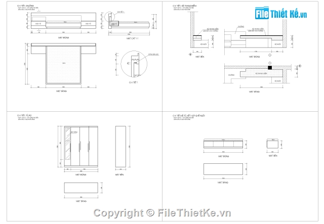 Nội thất,cad nội thất,nội thất phòng ngủ,bản vẽ đầy đủ,thiết kế phòng ngủ hiện đại