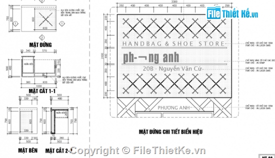 shop túi xách,file cad shop túi xách,túi xách file cad