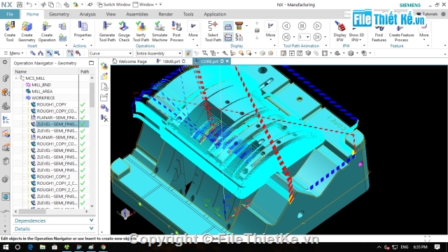 nxcam,siemen nx,lập trình nxcam,lập trình cnc,khuôn mẫu,nx12