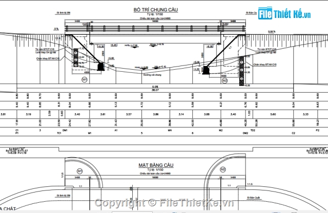 hồ sơ thiết kế,cầu miền núi,dầm T lắp ghép,dầm T thường,Lramp,18m