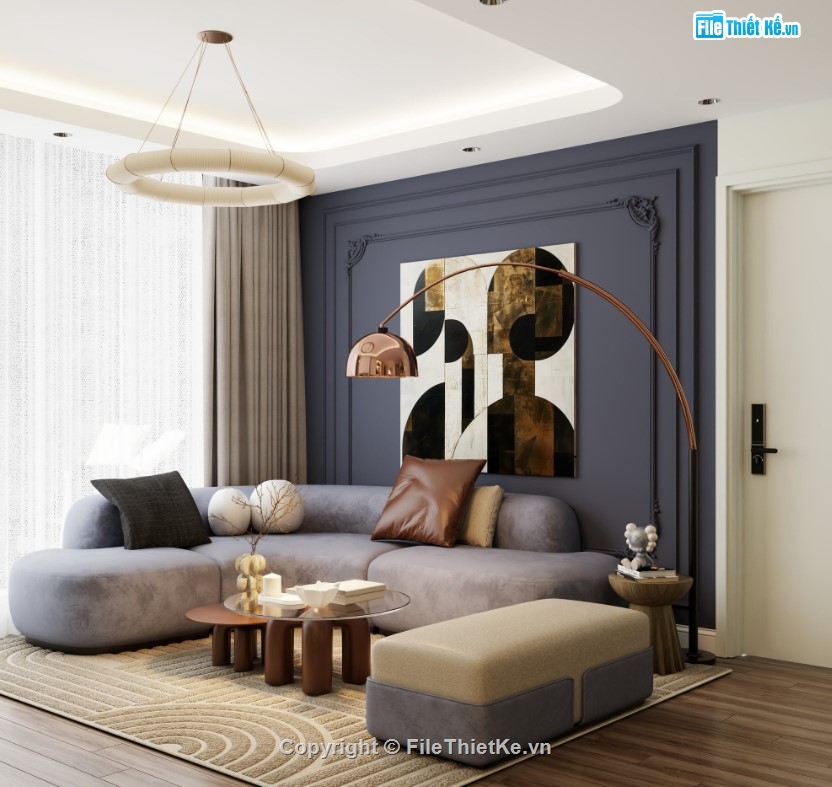 sketchup phòng khách,sketchup phòng khách hiện đại,phòng khách hiện đại,phòng hiện đại