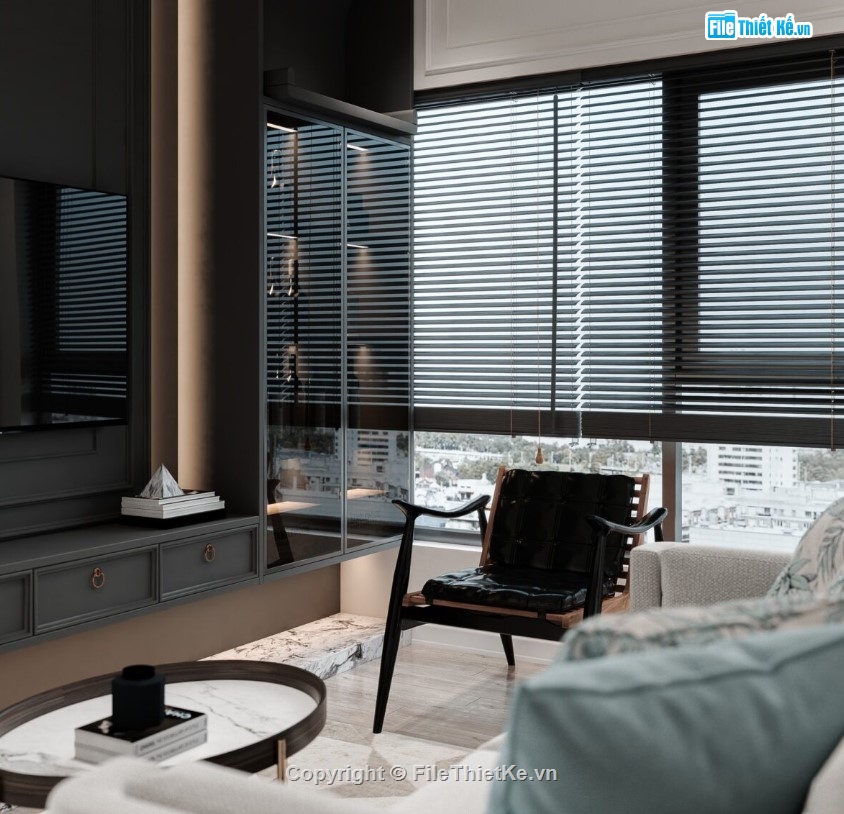 phòng ngủ sketchup,sketchup phòng khách,file sketchup phòng khách