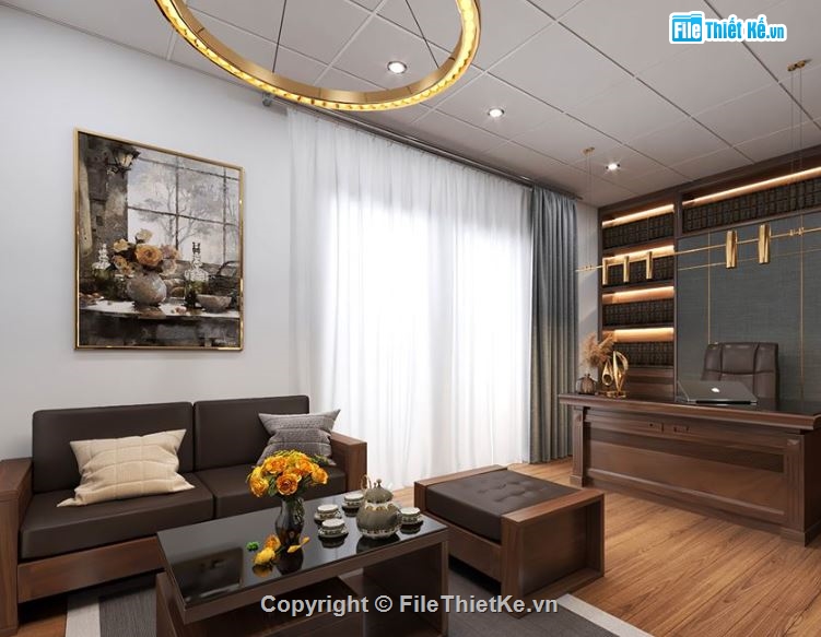 file sketchup phòng làm việc,model su phòng làm việc,phòng làm việc file su,phòng làm việc sketchup,phòng làm việc file sketchup